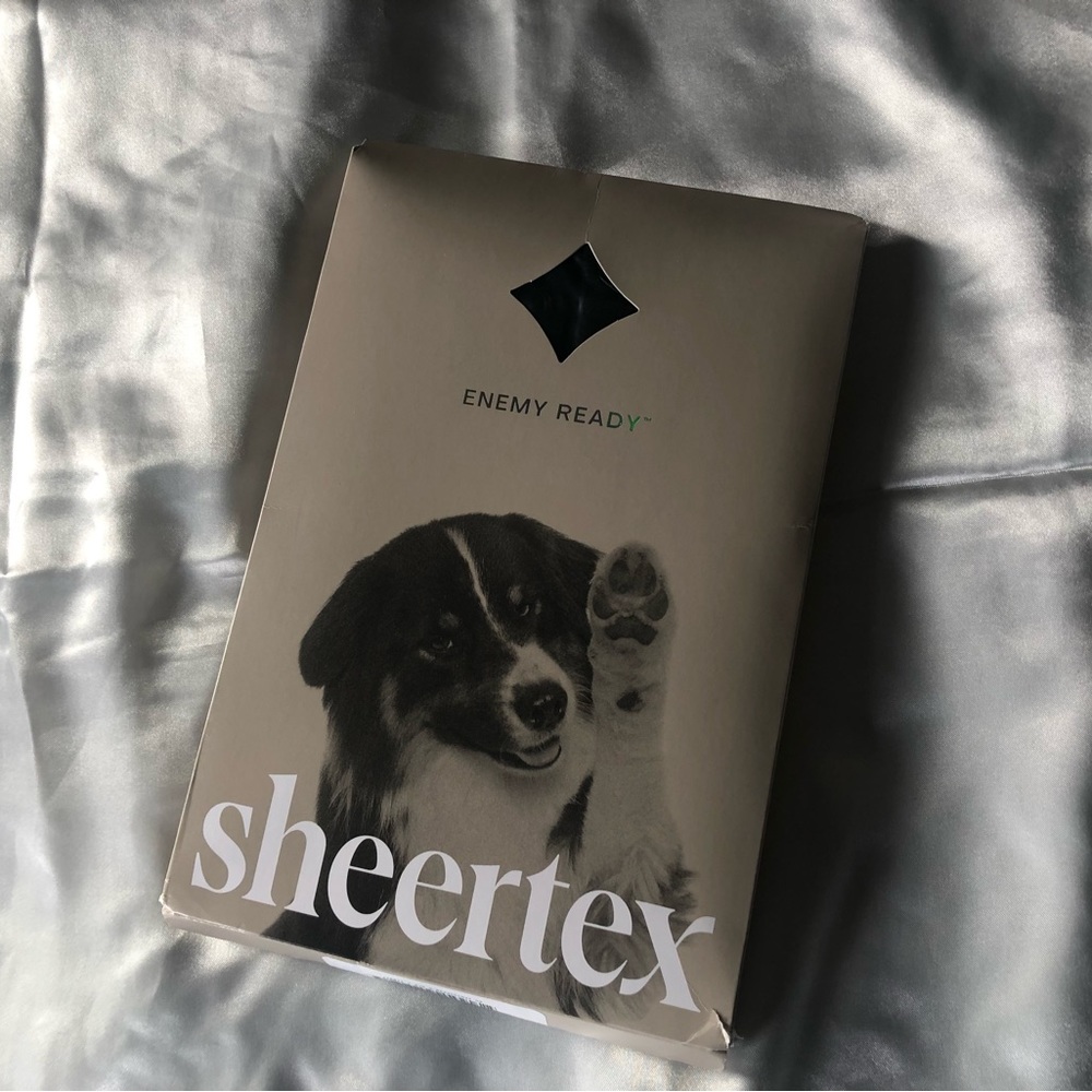 Sheertex Luxury Semi-Sheer Rip Resistant Tights (M) | Black | NWT